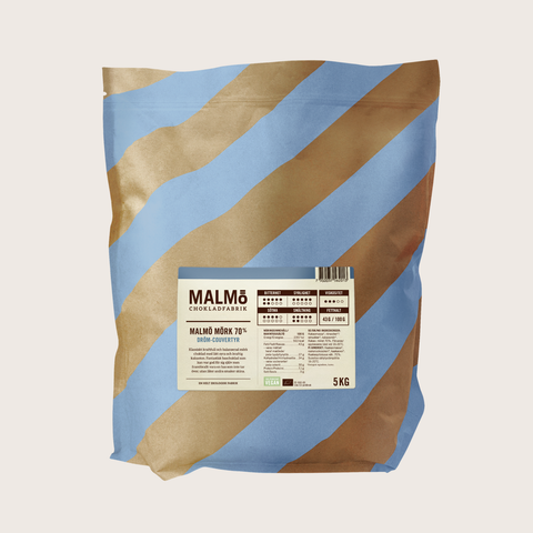 Malmö Mörk 70% - couvertyr