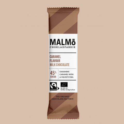 Milk chocolate & caramel flavour 45% - chokladkaka